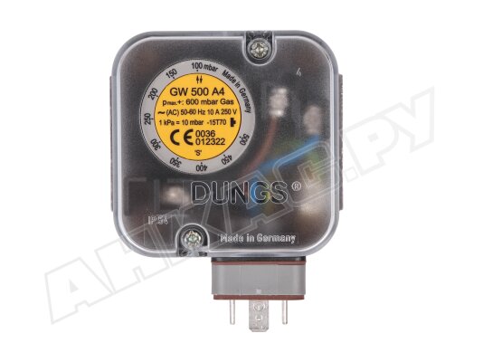 Реле давления Dungs GW 500 A4 G3, арт: 218270.