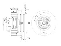 Центробежный вентилятор Ebmpapst, арт: R2D220AB0219.