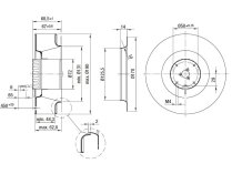 Центробежный вентилятор Ebmpapst, арт: R1G190AB2502.