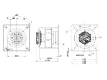 Центробежный вентилятор Ebmpapst, арт: K3G355PI9302.