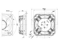 Центробежный вентилятор Ebmpapst, арт: K1G200AD3702.
