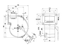 Центробежный вентилятор Ebmpapst, арт: G2E108AA0101.