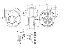 Центробежный вентилятор Ebmpapst, арт: G1G170AB3101.