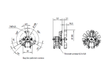Центробежный вентилятор Ebmpapst RRL120/0015A96-3020LH-536 ant, арт: 55462.19970.