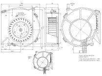 Центробежный вентилятор Ebmpapst RL 48-19/14, арт: 9592207002.