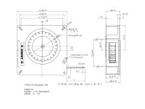 Центробежный вентилятор Ebmpapst RG 90-18/18 N, арт: 9594310202.