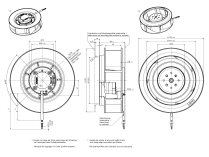 Центробежный вентилятор Ebmpapst RER 175-42/18/2 TDP, арт: 9595420100.