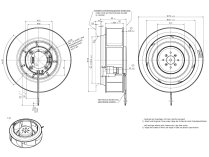 Центробежный вентилятор Ebmpapst RER 175-42/14/2 TDMLPU, арт: 9595414610.