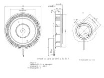 Центробежный вентилятор Ebmpapst RER 125-19/12 NGR, арт: 9594310177.