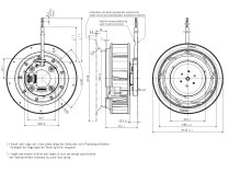 Центробежный вентилятор Ebmpapst RER 120-26/18/2 TDMP, арт: 9594314005.