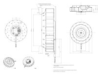 Центробежный вентилятор Ebmpapst REF 175-30/18/2TDP, арт: 9595420160.