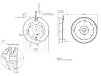 Центробежный вентилятор Ebmpapst REF 100-11/12, арт: 9593507002. Центробежный вентилятор Ebmpapst REF 100-11/12, арт: 9593507002.