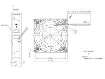 Вентилятор осевой промышленный Ebmpapst DV 5214/2 N, арт: 9694340094.