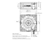 Вентилятор осевой промышленный Ebmpapst 3258 J/2 HHP, арт: 9293512004.