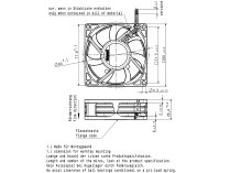 Вентилятор осевой промышленный Ebmpapst 8452/2 HP, арт: 9292507010.