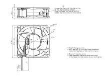 Вентилятор осевой промышленный Ebmpapst 4114 N/2 H6P, арт: 9694300304.