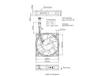 Вентилятор осевой промышленный Ebmpapst 712 F/2-003, арт: 9292504003.