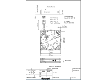 Вентилятор осевой промышленный Ebmpapst 712 F/2 L-005, арт: 9292504005.