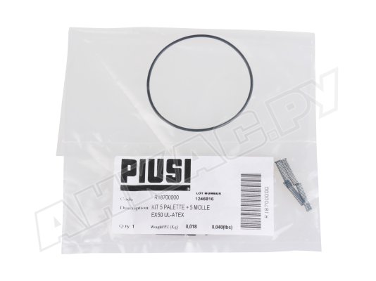 Ремкомплект лопаток и пружин для PIUSI EX50 R18700000