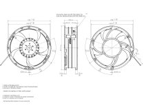Вентилятор осевой промышленный Ebmpapst 6312/2 TDHP, арт: 9295420022.