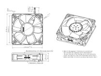 Вентилятор осевой промышленный Ebmpapst 4312 N/2 N, арт: 9293510706.