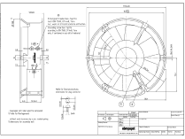 Вентилятор осевой промышленный Ebmpapst 6212 NM, арт: 9295414140.