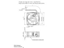 Вентилятор осевой промышленный Ebmpapst 614 NN, арт: 9272206076.