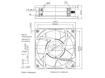 Вентилятор осевой промышленный Ebmpapst 4840 N, арт: 9244014279.