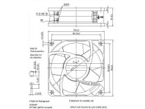 Вентилятор осевой промышленный Ebmpapst 4656 NU, арт: 9244014480.
