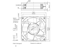 Вентилятор осевой промышленный Ebmpapst 4550 N, арт: 9274014115.