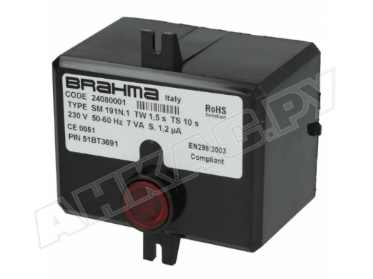 Топочный автомат Brahma SM191N.1, арт: 24080001.