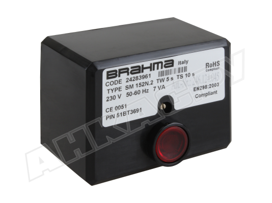Топочный автомат Brahma SM152N.2 30 10 0,5 23, арт: 24285622.