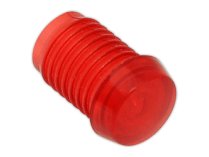 Пластмассовая насадка для лампочки Baltur, Ø6 мм, красная, арт: 0005120120.