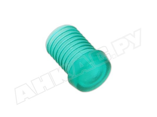 Пластмассовая насадка для лампочки зеленая арт. 0005120121-BT