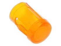 Пластмассовый колпачок для лампочки Ecoflam оранжевый, арт: 65322055.