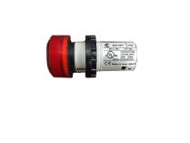 Цоколь лампы индикации красный ECX 1051