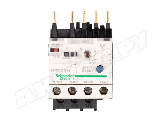 Тепловое реле перегрузки Schneider Electric LR2K 0314 (5,5 - 8,0 A)
