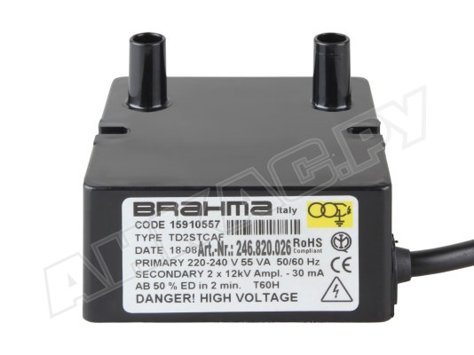 Трансформатор розжига Brahma TD2STCAF 15910557