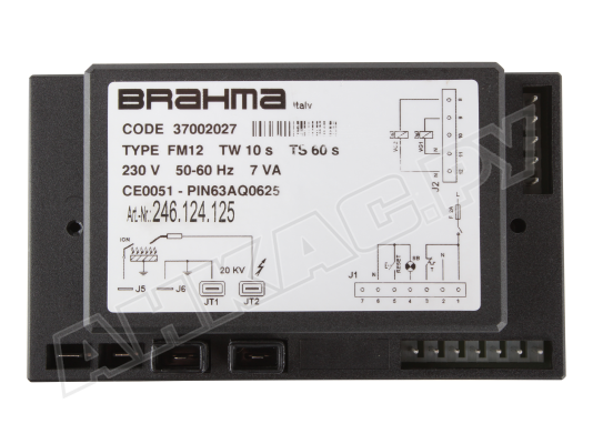 Менеджер горения Brahma FM12, арт: 37002027.
