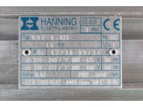 Электродвигатель Hanning 8H2 - 8 - 023, 1.5 кВт.