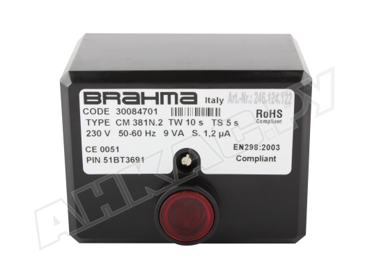Топочный автомат Brahma CM381N.2 30084701
