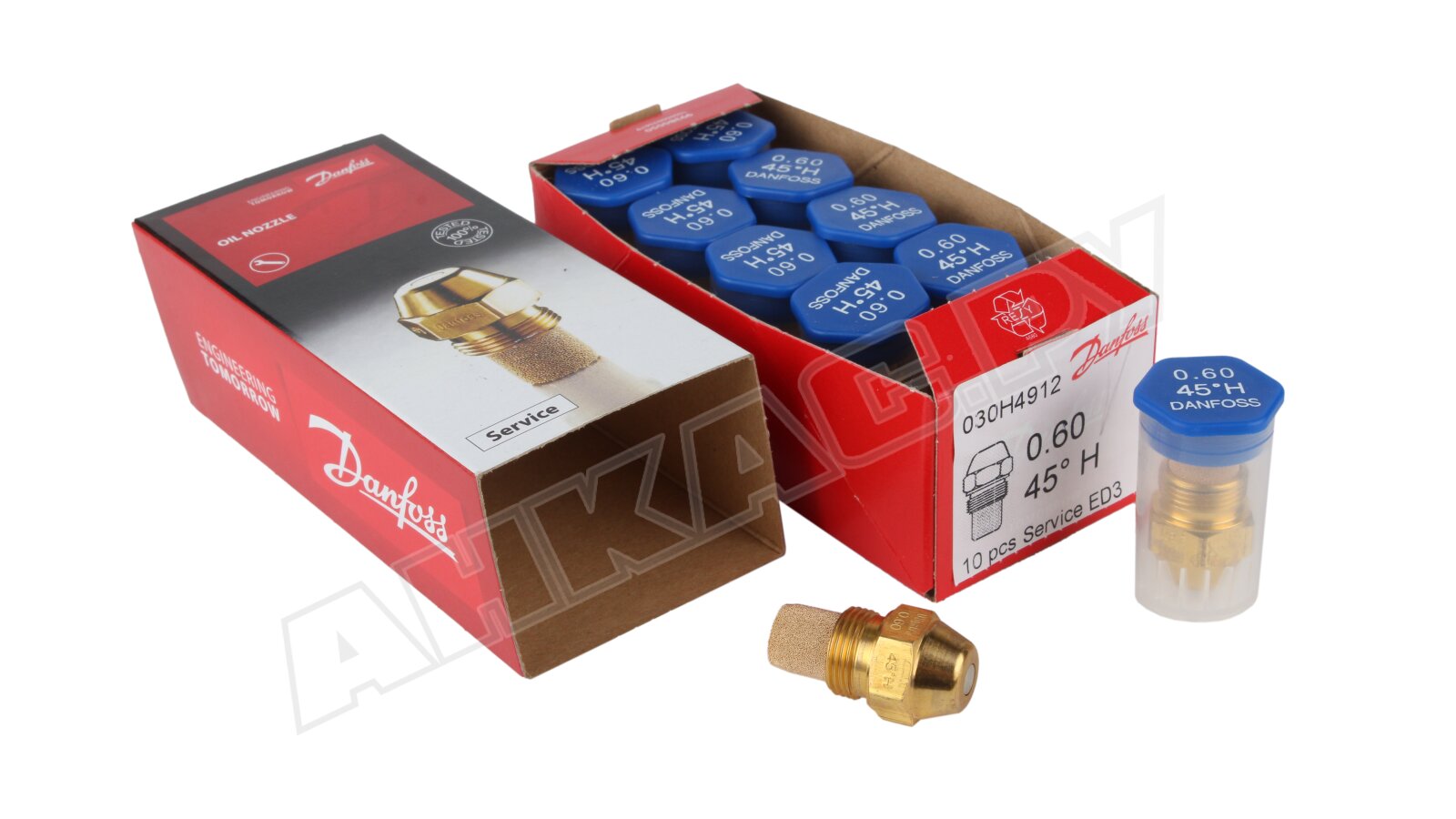 Danfoss od. Форсунка danfoss od 0.60/80° h. адаптер форсунки данфосс. устройство форсунки данфосс.