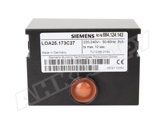 Топочный автомат Siemens LOA25.173C27.