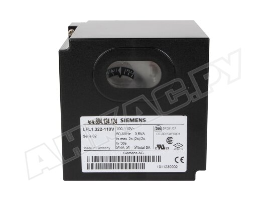 Топочный автомат Siemens LFL1.322-110V Топочный автомат Siemens LFL1.322-110V