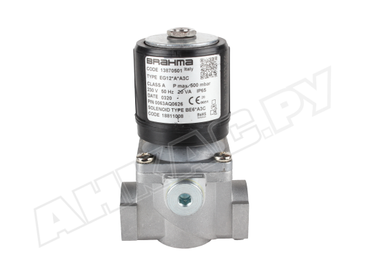 Газовый электромагнитный клапан Brahma EG12*A*A3C 13870501