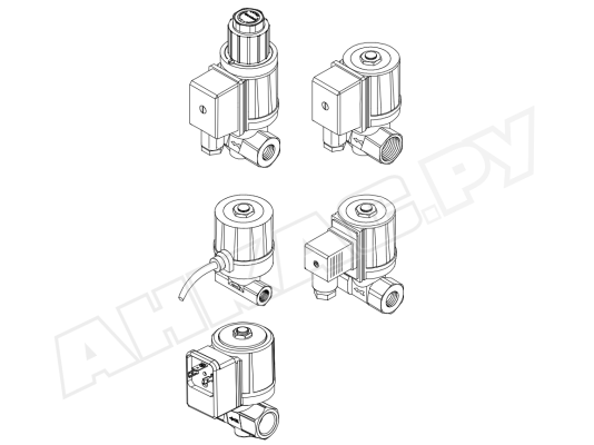Газовый электромагнитный клапан Brahma E6G*A 10*3/8*A3C, арт: 13694801.