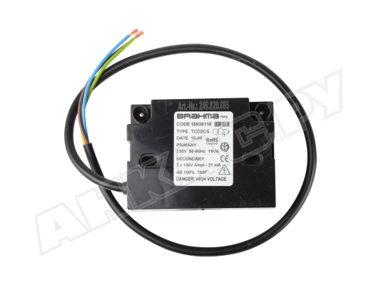 Трансформатор розжига Brahma TCD2CS 15930110