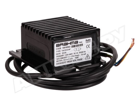 Трансформатор розжига Brahma TA1SVCAF 15910562 Трансформатор розжига Brahma TA1SVCAF 15910562