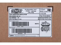 Регулятор давления газа Madas RG/2MBHZ DN 65, арт: RBH08Z 130.