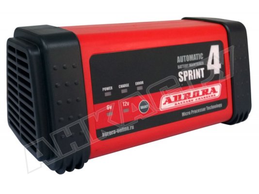 Зарядное устройство для аккумулятора Aurora Sprint 4 арт. 14705